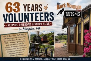 63 years of volunteers, preserving railroad history